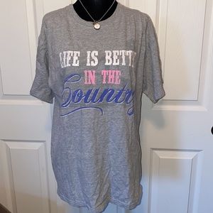 2/$20 Lifestyle Classics- Gray Country Girls T-Shirt